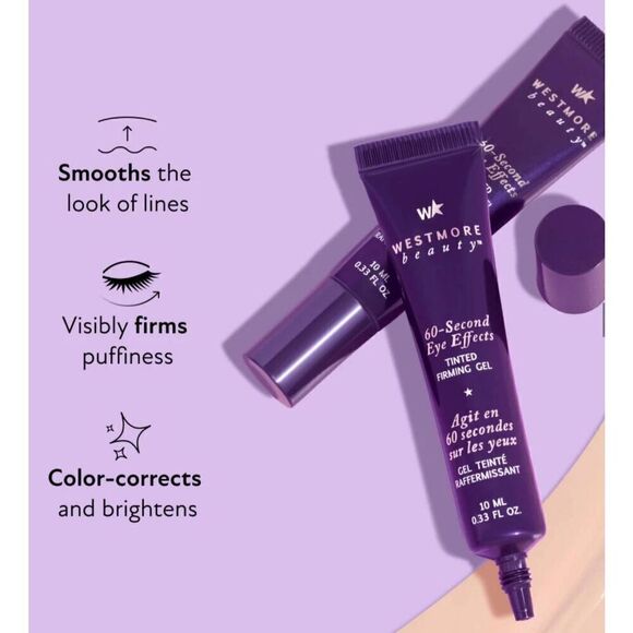 New & Sealed~Westmore Beauty 60 Second Eye Effects Tinted Firming Gel~$50 Retail - Picture 3 of 5